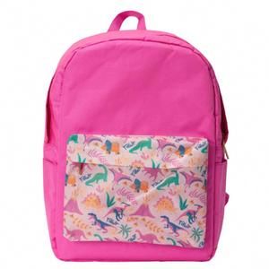 NEW JANE MARIE girl's dino-mite backpack in pink multi